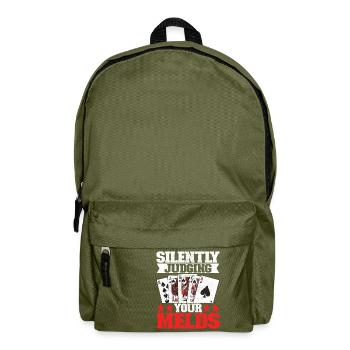 Binocular Pinochle - Backpack - olive green - Front