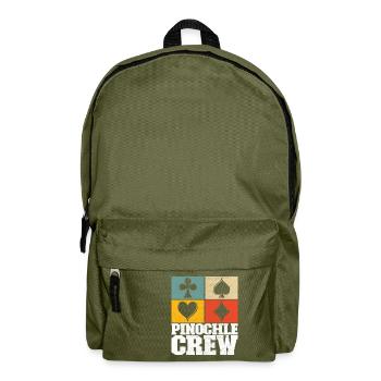 Binocular Pinochle - Backpack - olive green - Front