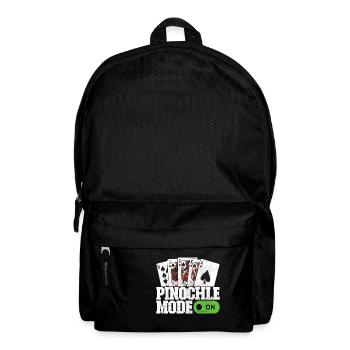 Binokel Pinochle - Sac à dos - noir - Devant