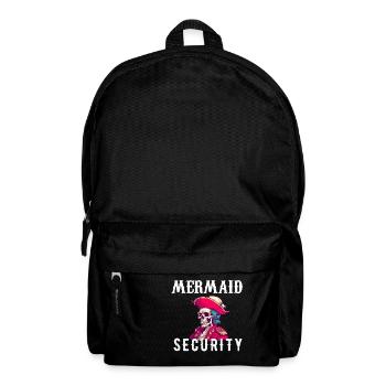 Mermaid Adult Matching Birthday Women Girl - Backpack - black - Front