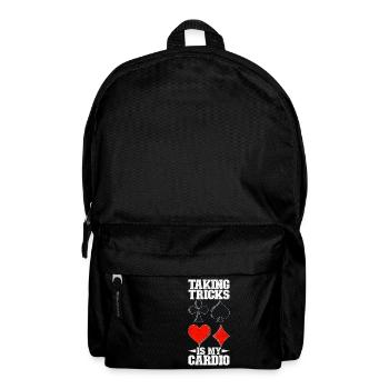Binocular Pinochle - Backpack - black - Front