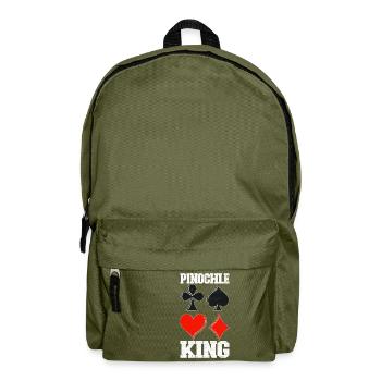 Binocular Pinochle - Backpack - olive green - Front