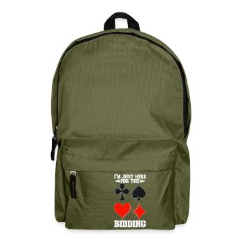 Binocular Pinochle - Backpack - olive green - Front