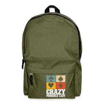 Binocular Pinochle - Backpack - olive green - Front