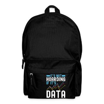Analyste de données en science des données - Sac à dos - noir - Devant
