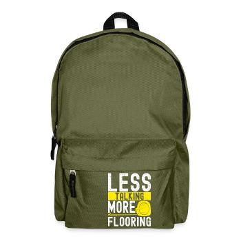 Tiler Floor Layer - Backpack - olive green - Front