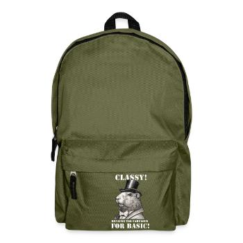 Capybara - Backpack - olive green - Front