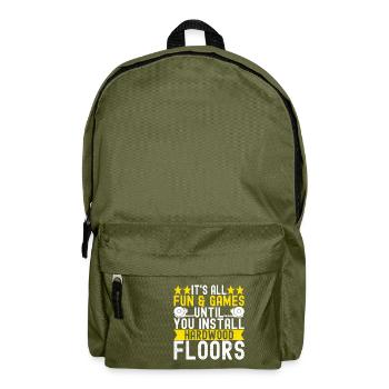liesenleger floor layer - Backpack - olive green - Front