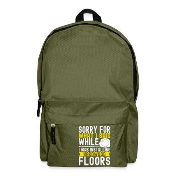 liesenleger floor layer - Backpack - olive green - Front