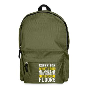 liesenleger floor layer - Backpack - olive green - Front