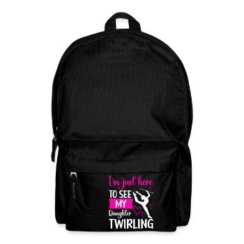 Majorette Gymnastics Majorettes Baton Twirling - Backpack - black - Front