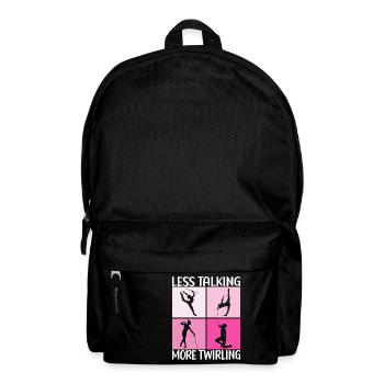 Majorette Gymnastics Majorettes Baton Twirling - Backpack - black - Front
