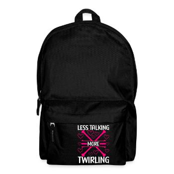 Majorette Gymnastics Majorettes Baton Twirling - Backpack - black - Front