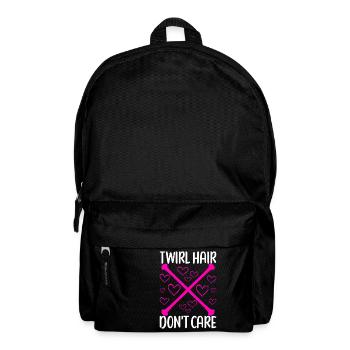Majorette Gymnastics Majorettes Baton Twirling - Backpack - black - Front