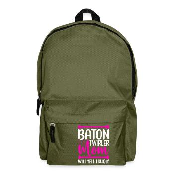 Majorette Gymnastics Majorettes Baton Twirling - Backpack - olive green - Front