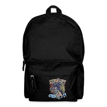 Graffiti Sprayer Streetart Artist Künstler - Rucksack - Schwarz - Vorne