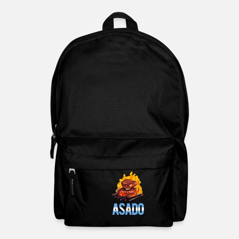 Argentine Drapeau Argentin Hommes Femmes Camisa - Sac à dos - noir