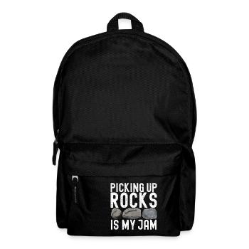 Geologe Geologie - Rucksack - Schwarz - Vorne