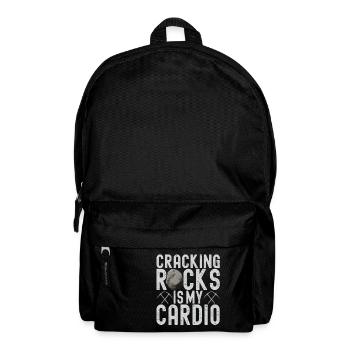 Geologe Geologie - Rucksack - Schwarz - Vorne