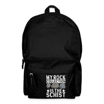 Geologe Geologie - Rucksack - Schwarz - Vorne