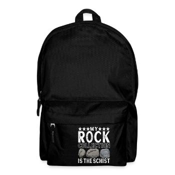 Geologe Geologie - Rucksack - Schwarz - Vorne