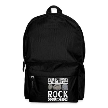 Geologe Geologie - Rucksack - Schwarz - Vorne