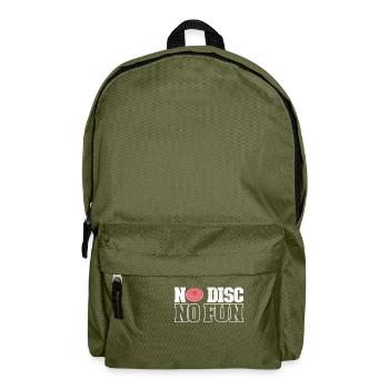 Diskuswerfer Diskuswerfen - Rucksack - Olivgrün - Vorne