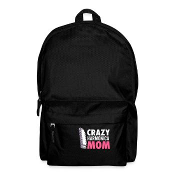 Mundharmonikaspieler für Männer Frauen Lustiger Harmoniker - Rucksack - Schwarz - Vorne
