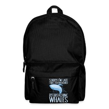 Whales Whale - Backpack - black - Front