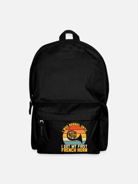Horn Blechblasinstrument - Rucksack - Schwarz