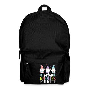 Nains de jardin Jardinage - Sac à dos - noir - Devant
