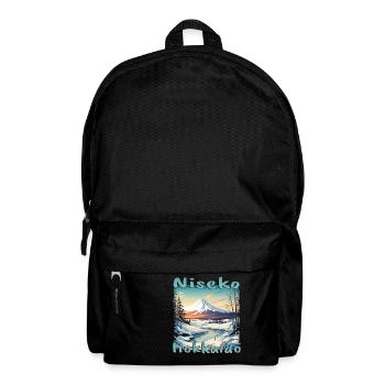 Niseko Hokkaido Snowboard Volcano - Backpack - black - Front