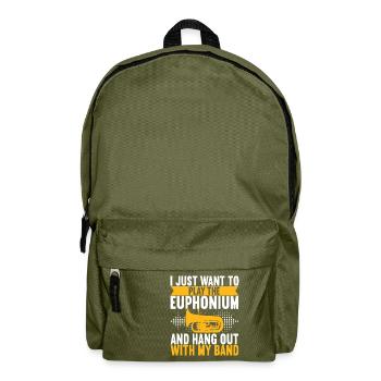 Euphonium Euphonist - Backpack - olive green - Front