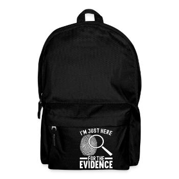 Forensik Forensiker - Rucksack - Schwarz - Vorne