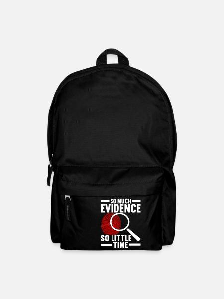 Forensik Forensiker - Rucksack - Schwarz