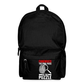 Forensik Forensiker - Rucksack - Schwarz - Vorne