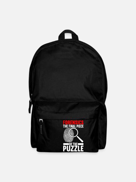 Forensik Forensiker - Rucksack - Schwarz