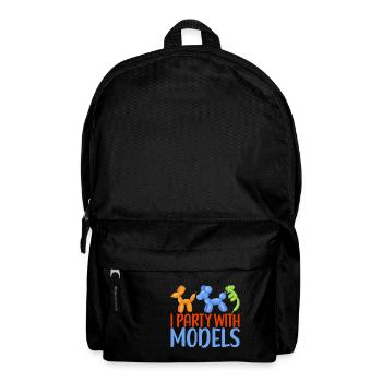 Balloon Animal Balloon Twisting - Backpack - black - Front