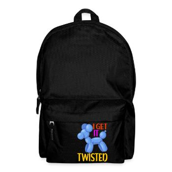 Balloon Animal Balloon Twisting - Backpack - black - Front