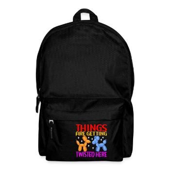 Balloon Animal Balloon Twisting - Backpack - black - Front