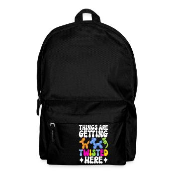 Balloon Animal Balloon Twisting - Backpack - black - Front