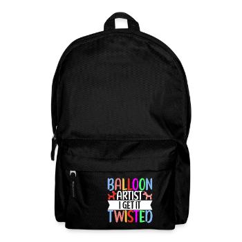 Balloon Animal Balloon Twisting - Backpack - black - Front