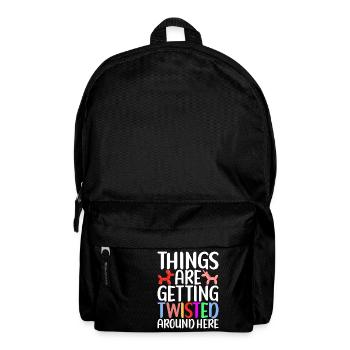 Balloon Animal Balloon Twisting - Backpack - black - Front