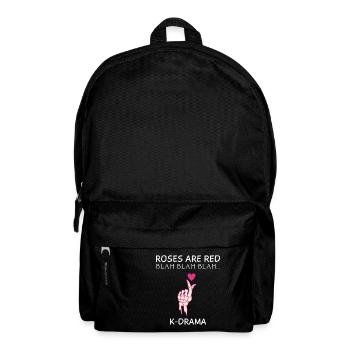 K-Drama Lover Funny KDrama Mom - Backpack - black - Front