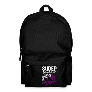 SUDEP awareness you were already my angele - Backpack - black - Front