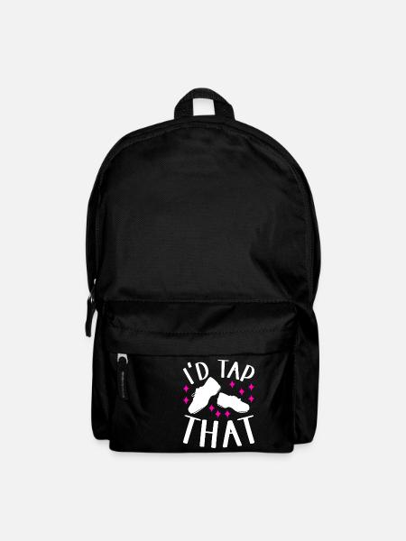 Stepptanz Stepptänzer - Rucksack - Schwarz