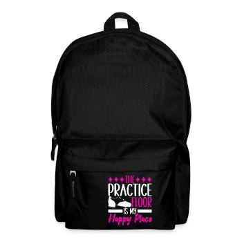 Stepptanz Stepptänzer - Rucksack - Schwarz - Vorne