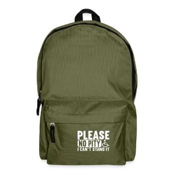Wheelchair users Wheelchair - Backpack - olive green - Front