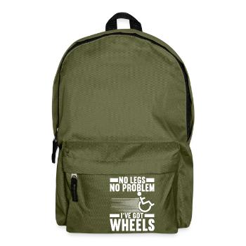 Wheelchair users Wheelchair - Backpack - olive green - Front