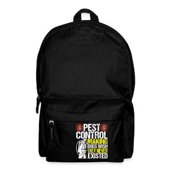 Pest Control Exterminators - Backpack - black - Front